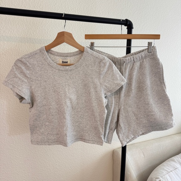 Elwood Pants - Elwood heather grey set